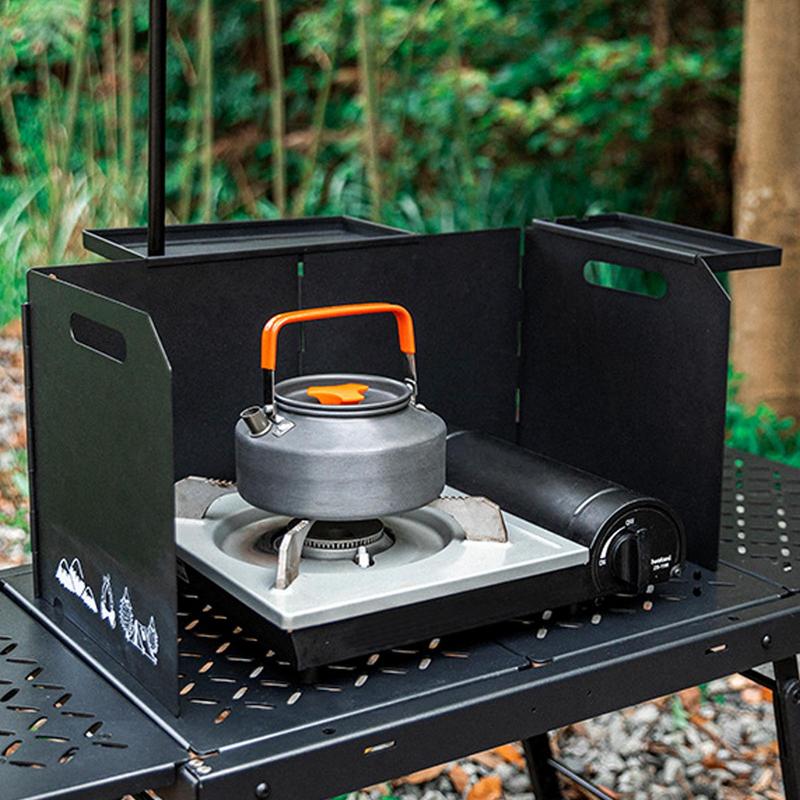 Camping Cooking Wind Blocker - Outdoor Wind Blocker Camping Kachel Voorruit
