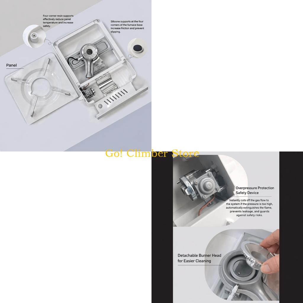 Camping Cooking Meals - Q84C Outdoor kooktoestel voor campings en