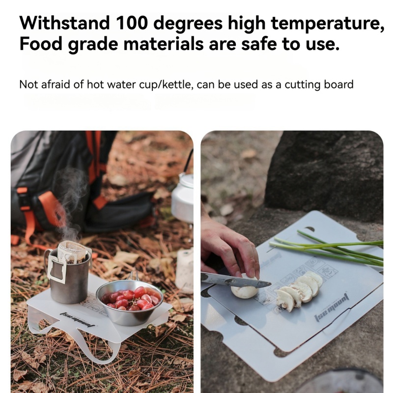 Camping Cooking And Dining Set - Outdoor PP Board Klaptafel Camping Bestand