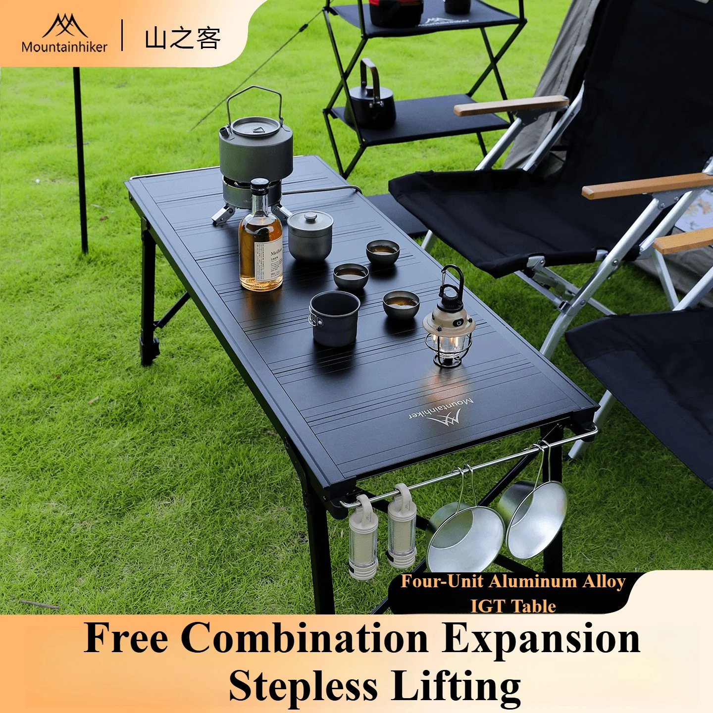 Camping Cooking With Gas - Mountainhiker Camping Opvouwbare Lift Verwijderbare Multi