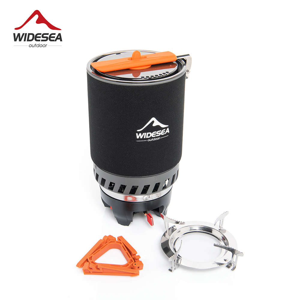 Camping Outdoor Cooking Set - Widesea Camping Kooksysteem met Warmtewisselaar Outdoor