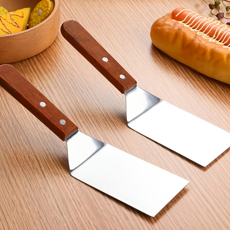 Camping Cooking Trangia - 1Pc Roestvrijstalen Spatel Pannenkoekendraaier Steak Koken