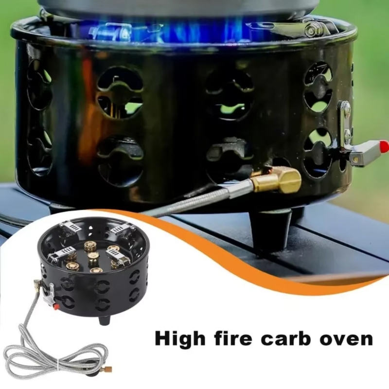 Camping Cooking Meals - Buitengasfornuis voor koken in het kamp,