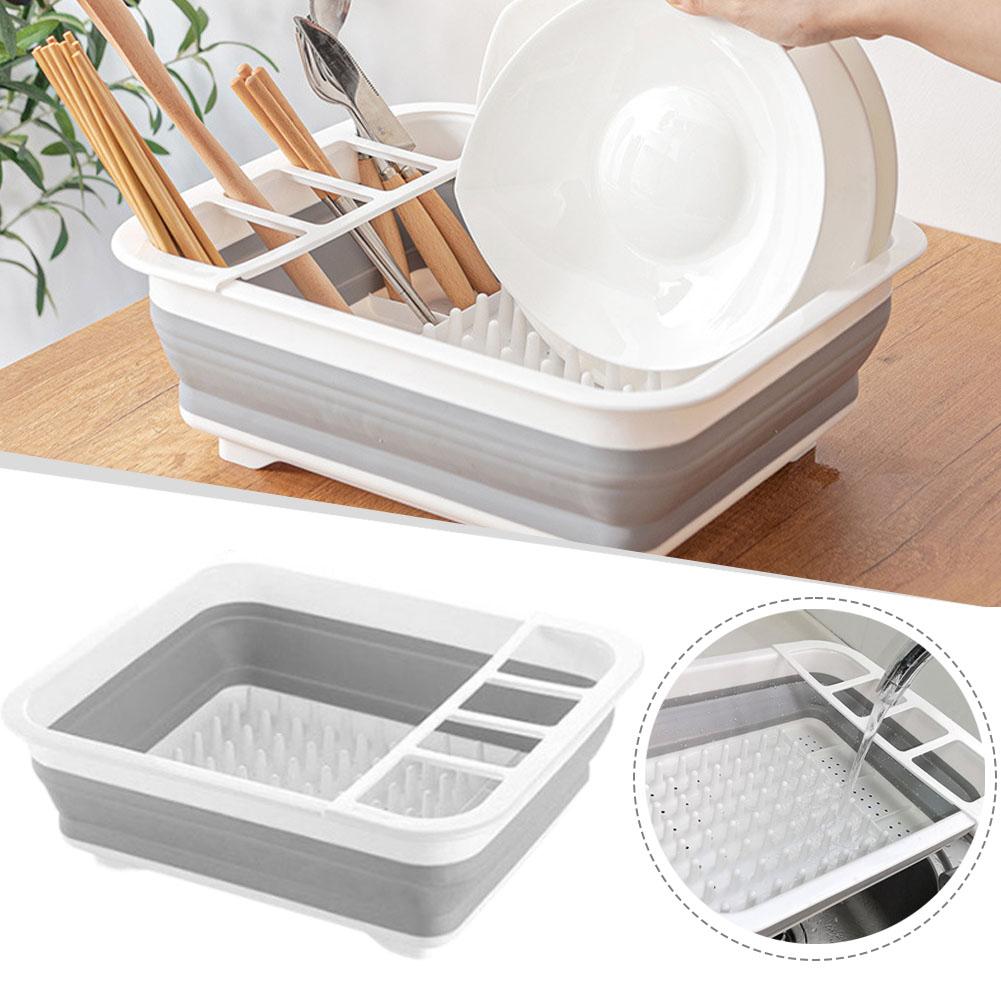 Camping Cooking Meals - Opvouwbare afdruipbak, serviesorganizer, gootsteen droogrek, draagbare