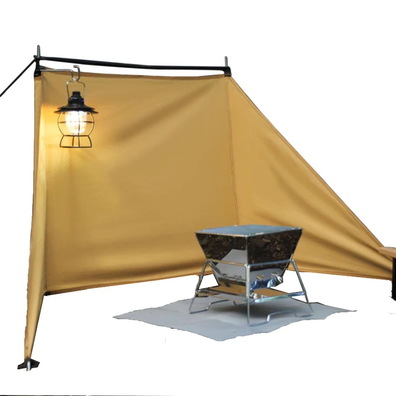 Camping Cooking Wind Blocker - Camping Oxford kookvoorruit, opvouwbaar campingwindscherm, windblokkering