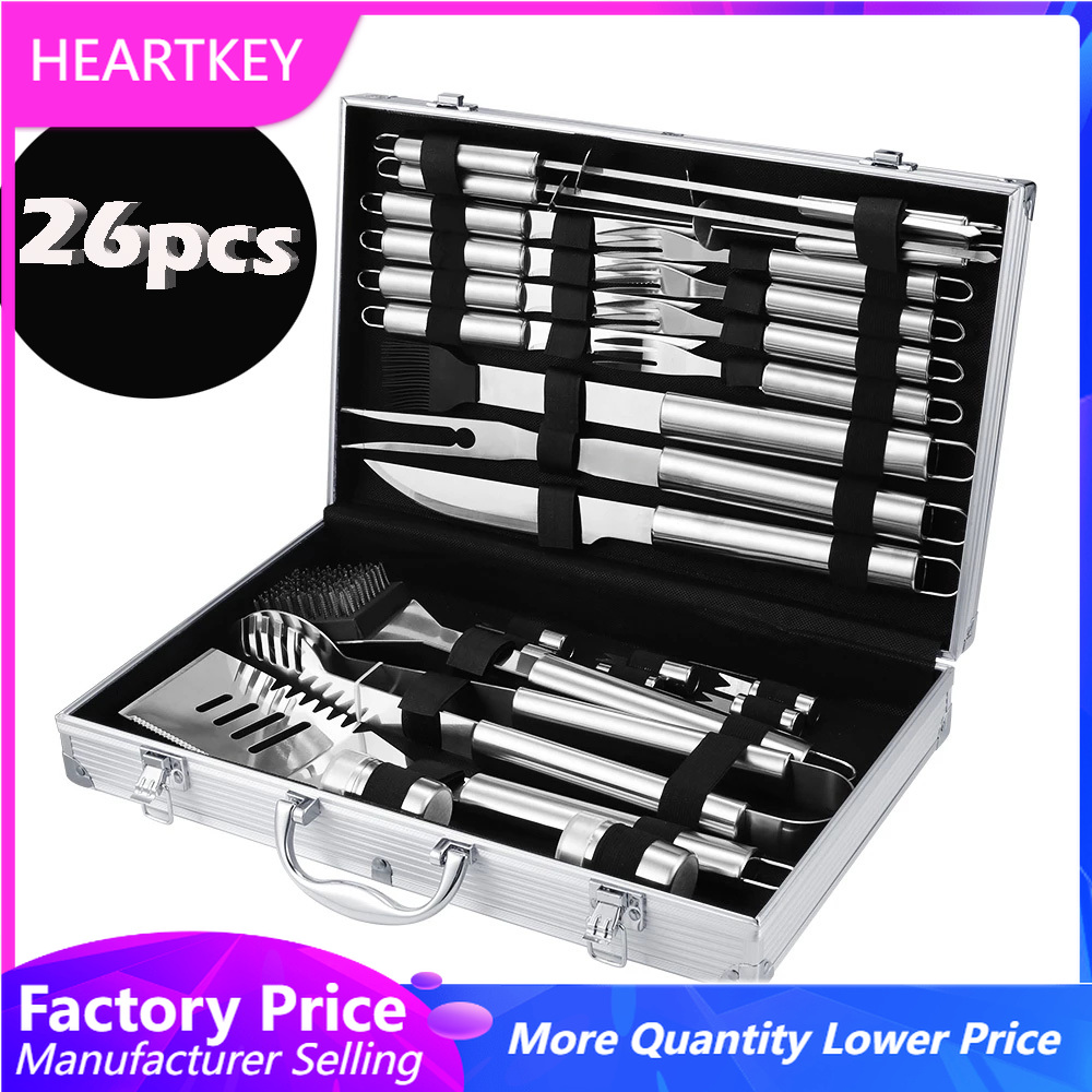 Camping Cooking And Dining Set - Bbq Gereedschap Set Barbecue Grillen Gebruiksvoorwerp