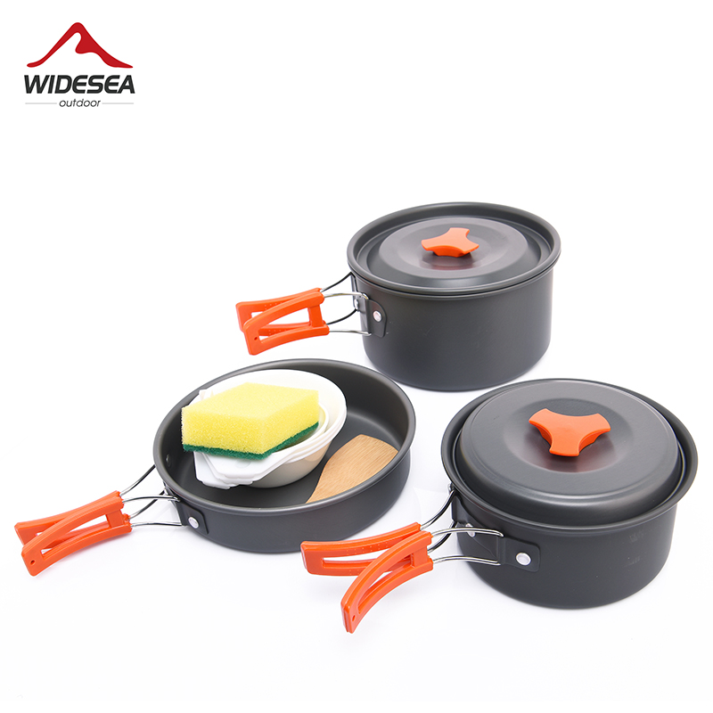 Camping Cooking And Dining Set - Widea Camping Outdoor Kookgerei Servies Serviesgoed