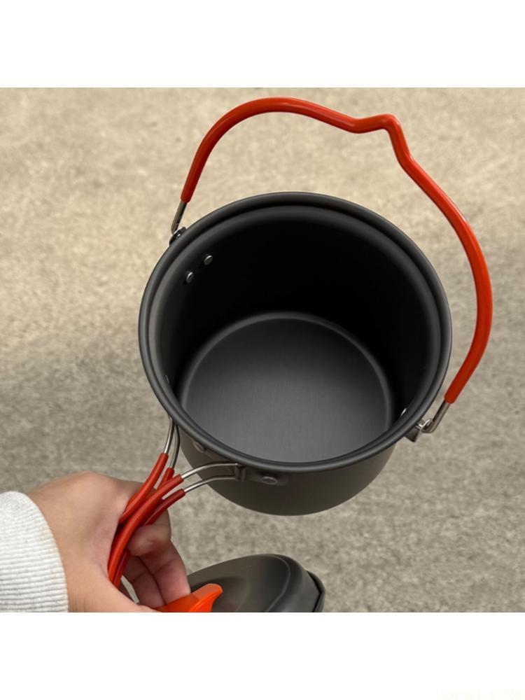 Camping Cooking Meals - U2JB 1.4L Campingkookgerei Harde aluminium pot