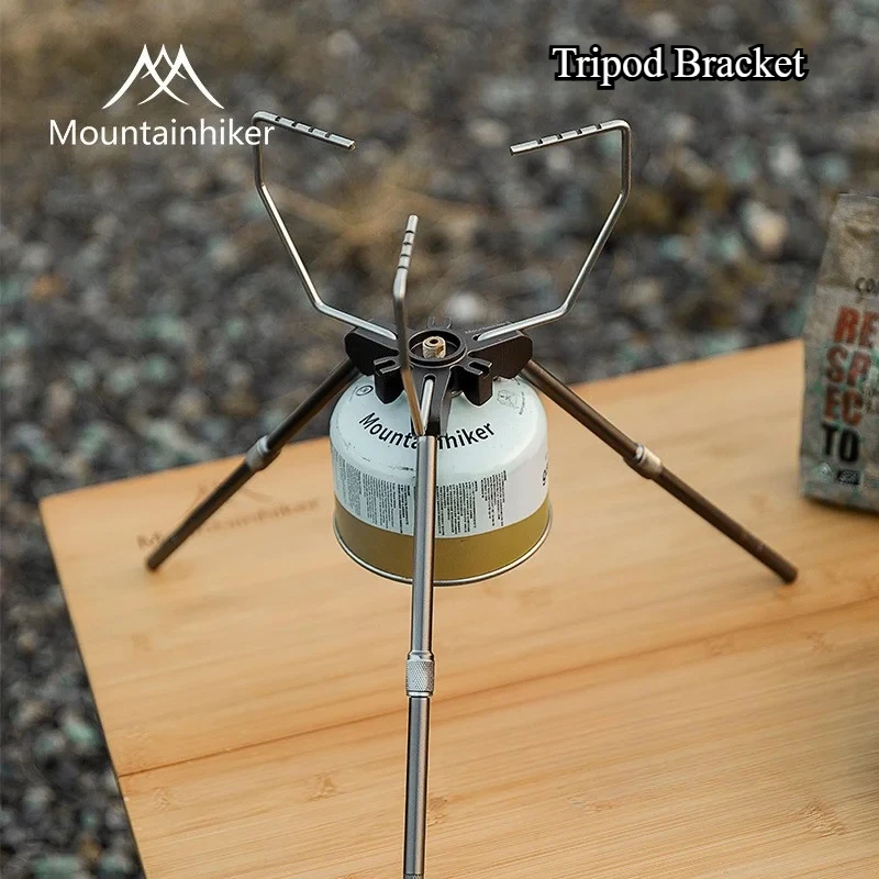 Cooking On Camping Stove - MOUNTAINHIKER Statiefbeugel Camping Multifunctionele kachelverlengingsbeugel, multifunctionele