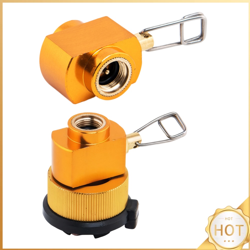 Camping Cooking With Gas - Oplaadadapter voor platte tanks, draagbare gasfles-omzetadapter,