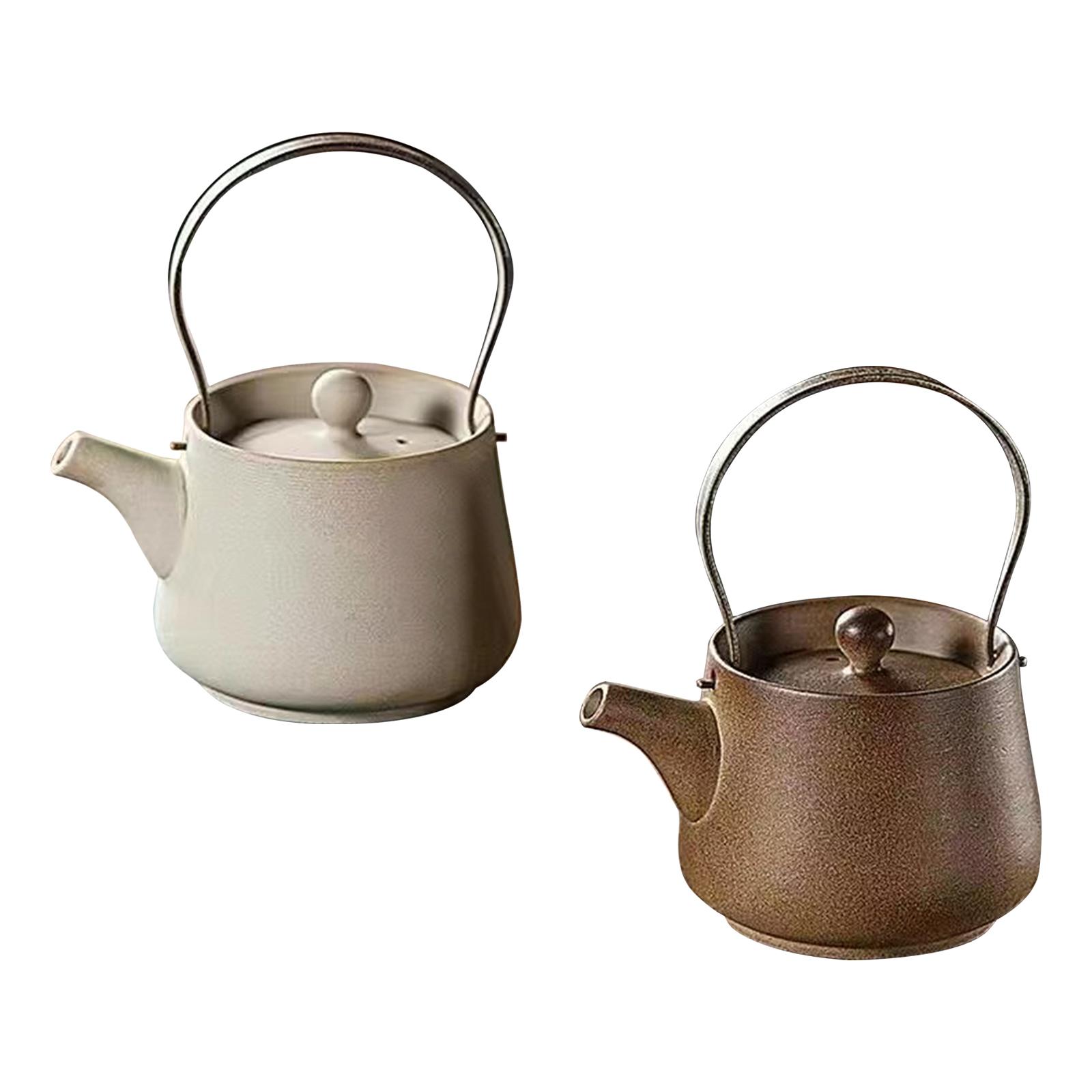 Camping Cooking Kettle - 200ml Keramische Theepot Boerderij Thee-ei Thee