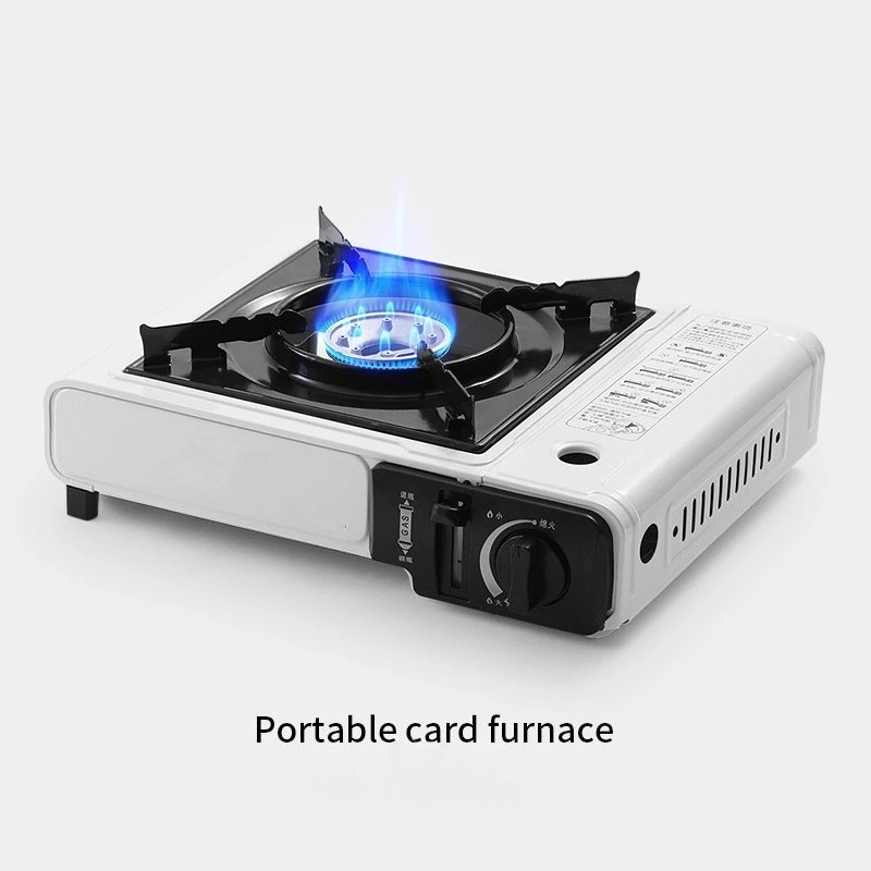 Camping Cooking Set Compact - Draagbare gasfornuis, compact ontwerp voor hotpot,