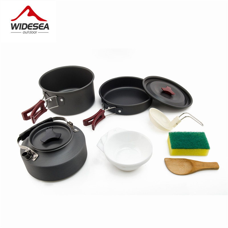 Camping Cooking And Dining Set - Widesea Camping Kookgerei Set Outdoor Pot