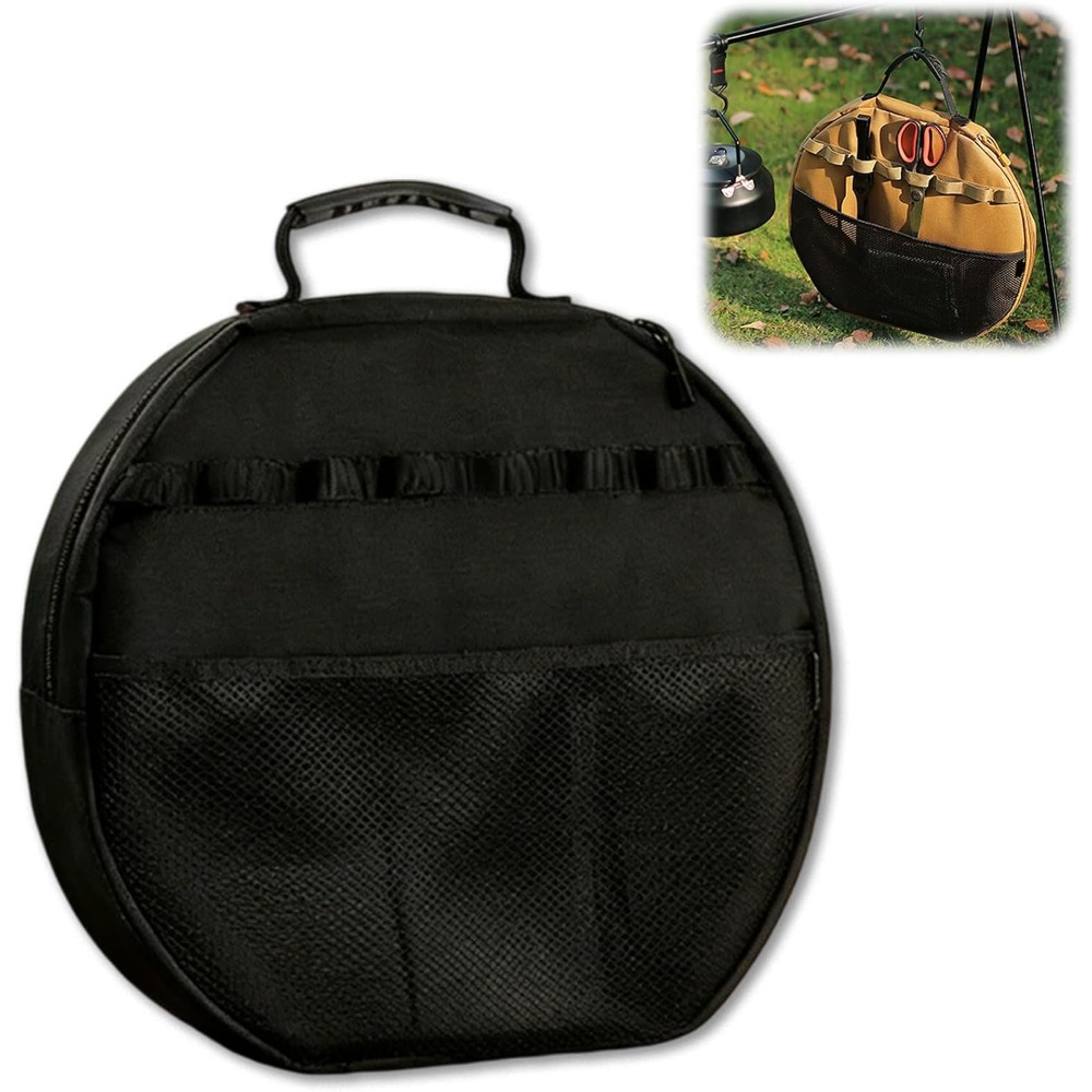 Camping Cooking Wok - Opbergtas voor grillpan, draagbare tas voor
