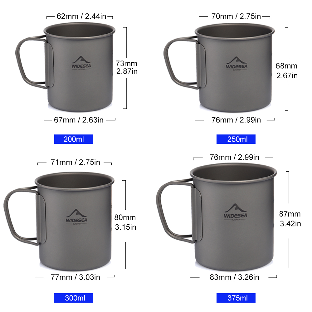 Widesea Campingmok Titanium be - Camping Cooking And Dining Set recensie en prijs