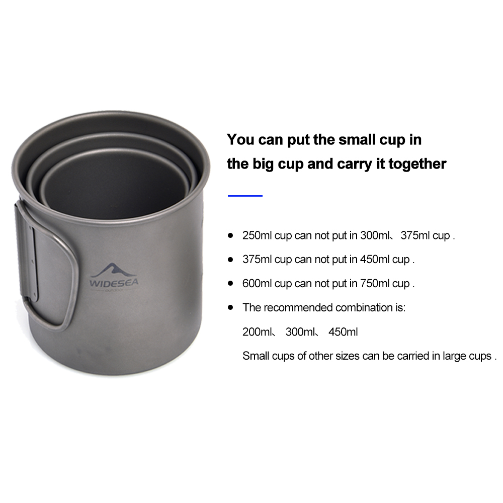 Widesea Campingmok Titanium be - Camping Cooking And Dining Set recensie en prijs