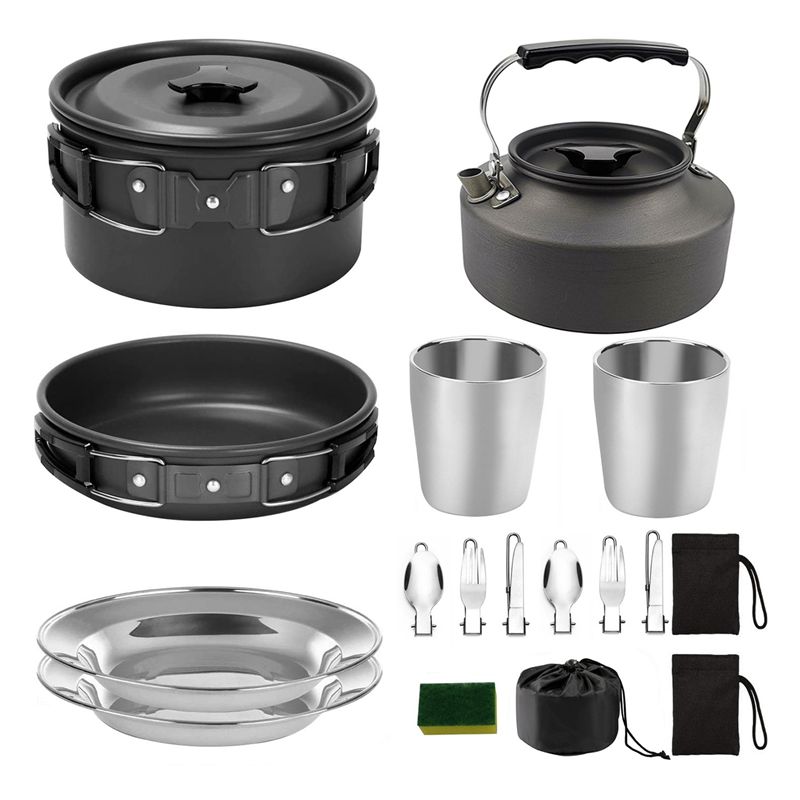 【KOPERS】Camping Kookgerei Draa - Camping Outdoor Cooking Set recensie en prijs