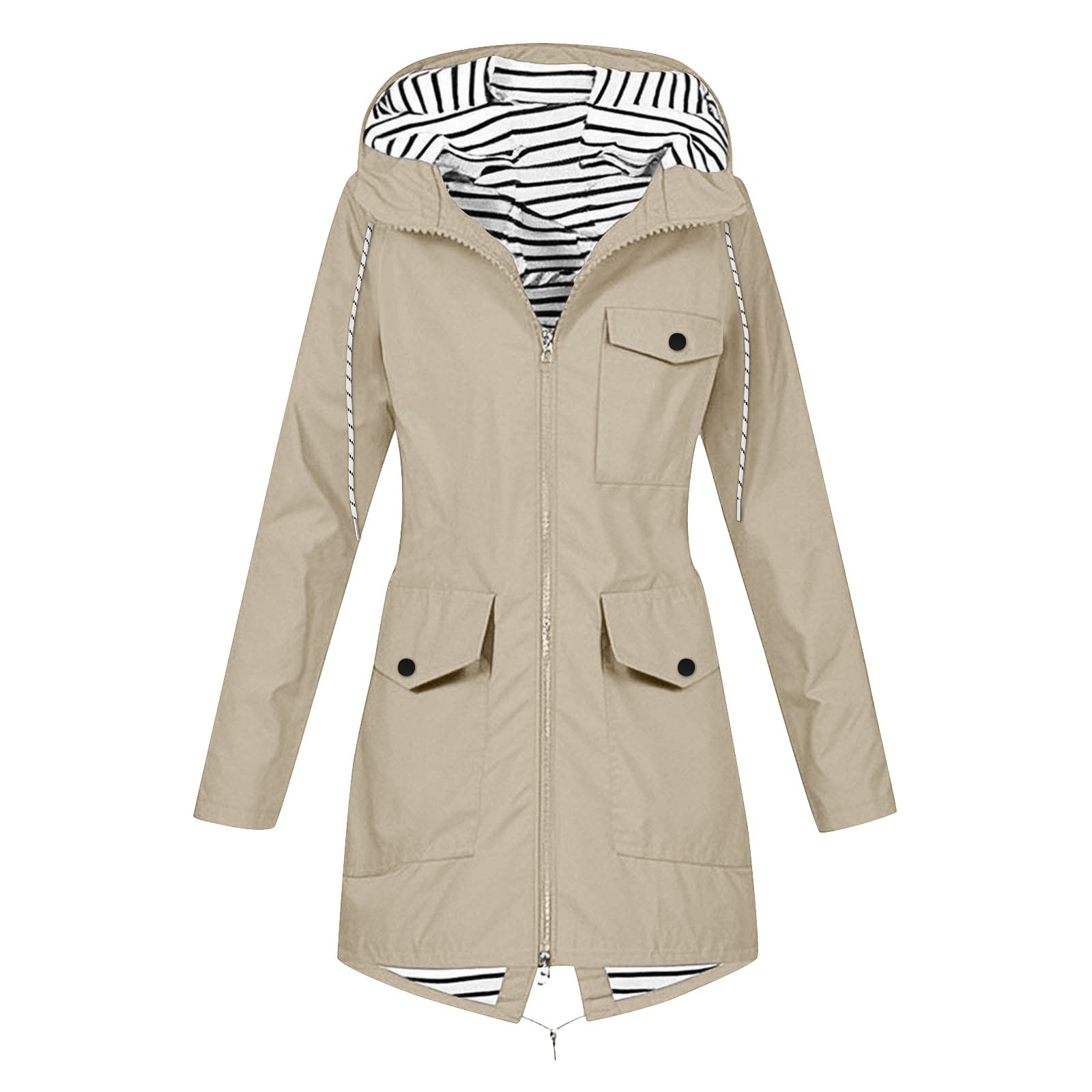 Damesjack met capuchon en rits - Camping Cooking Windbreak recensie en prijs