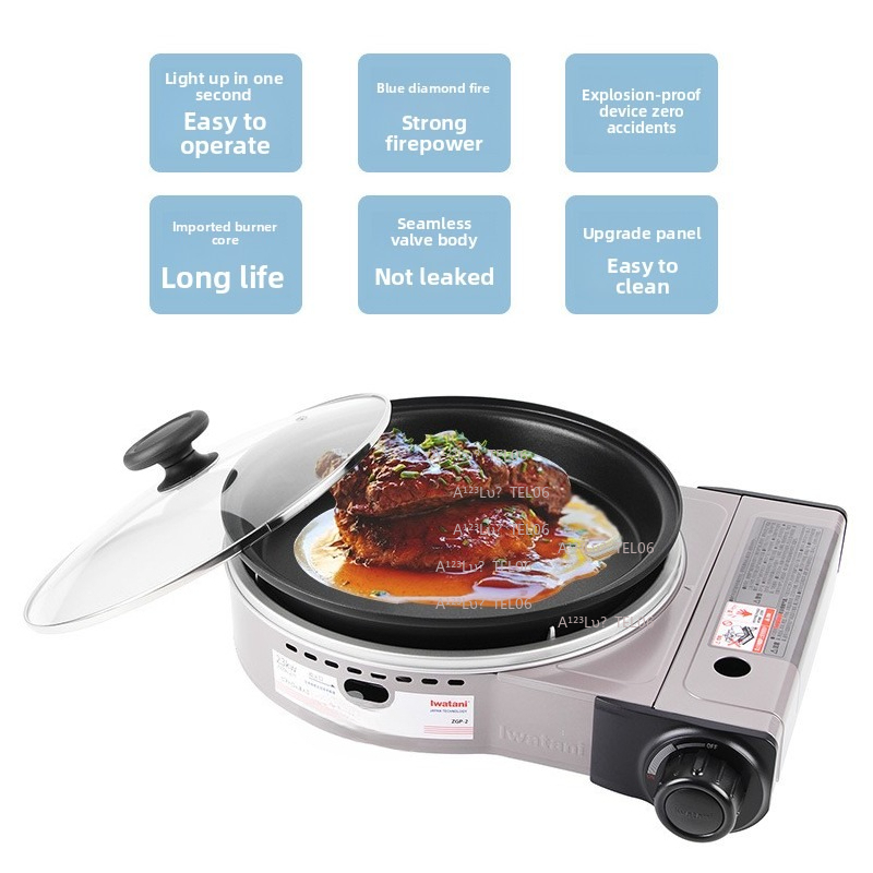 Draagbare winddichte gasfornui - Camping Cooking With Gas recensie en prijs