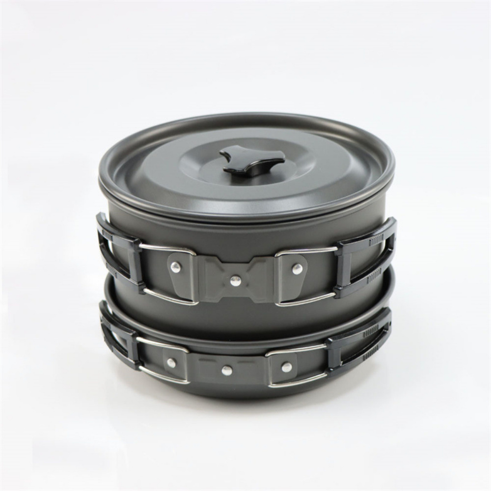 Lichtgewicht aluminiumlegering - Nesting Camping Cooking Set recensie en prijs