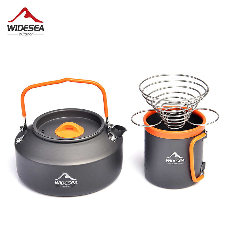 Widesea Camping Koffie Pannens - Camping Cooking Set With Kettle recensie en prijs