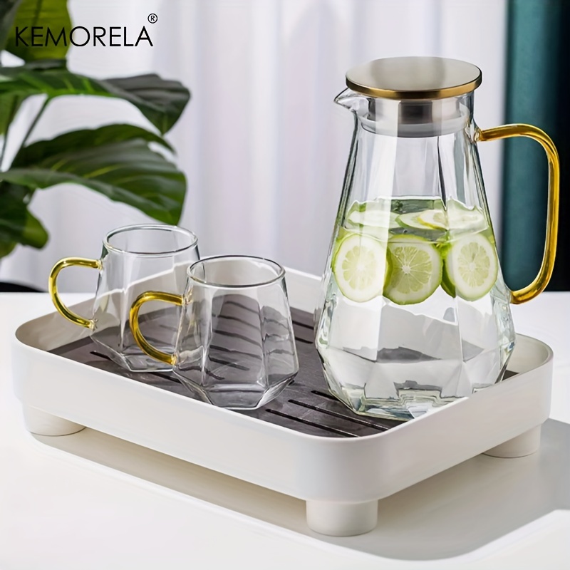 1 STKS Diamant Textuur Glazen  - Camping Cooking Kettle recensie en prijs