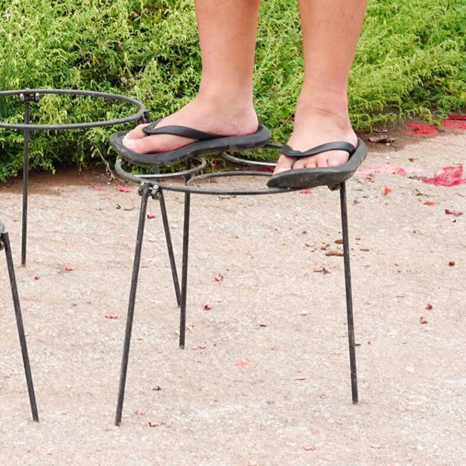 Kampvuurstatief Opvouwbare gri - Camping Cooking Pot Tripod recensie en prijs