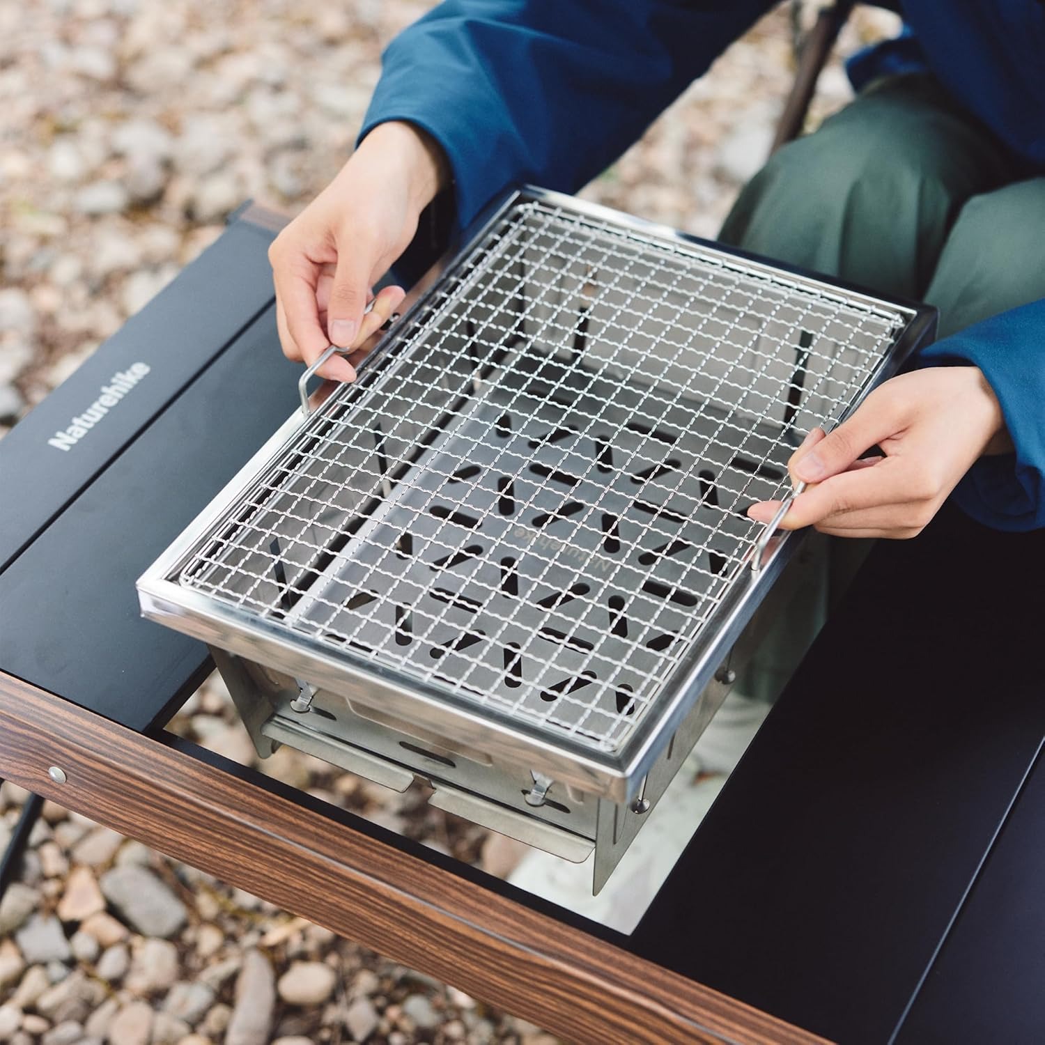 Naturehike Camping Houtskoolgr - Camping Cooking Grate recensie en prijs