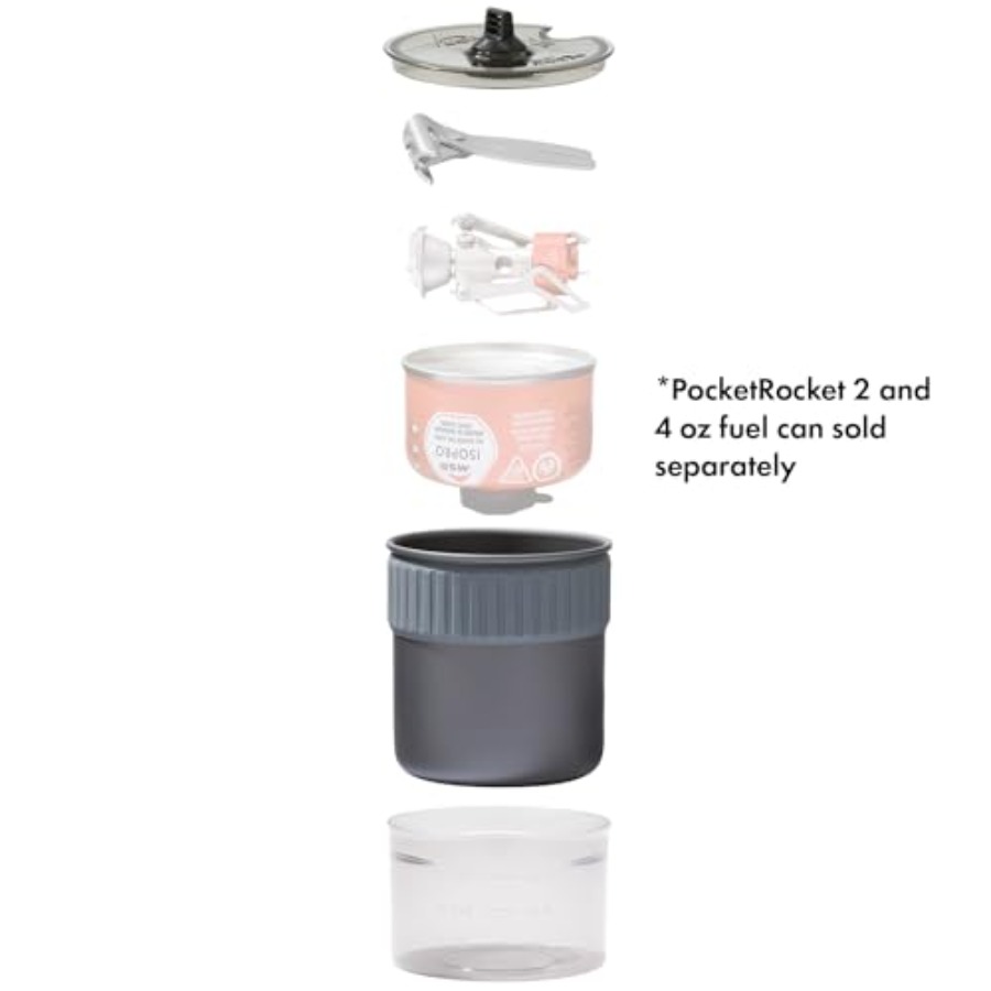 Trail Mini Solo Camping kookse - Nesting Camping Cooking Set recensie en prijs