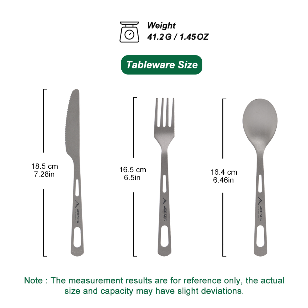 Widesea Camping Kookset Spork  - Camping Cooking And Dining Set recensie en prijs