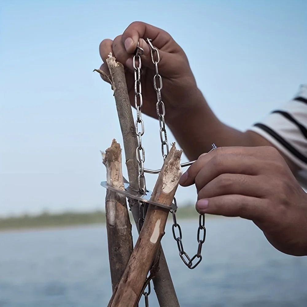 Kookaccessoires Draagbaar BBQ- - Camping Cooking Pot Tripod recensie en prijs