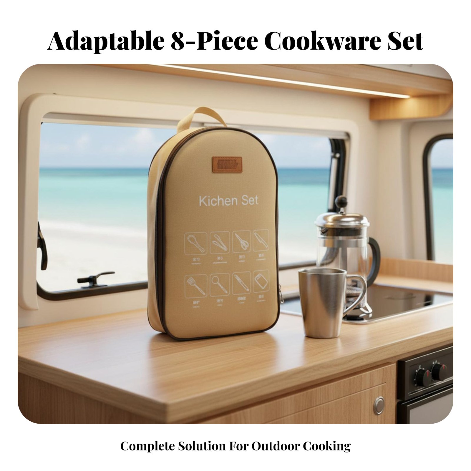Draagbare kookgereiset voor bu - Camping Cooking And Dining Set recensie en prijs