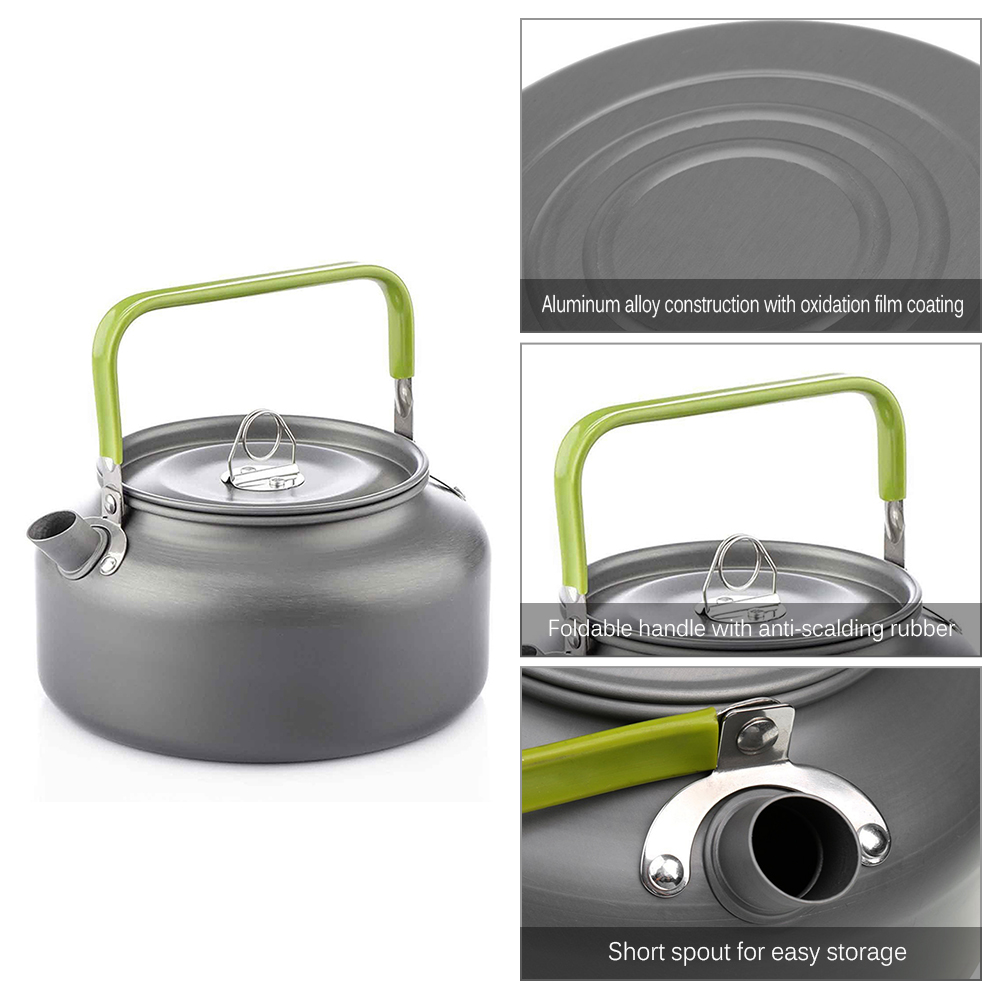 Draagbare Outdoor Waterkoker W - Camping Cooking Kettle recensie en prijs
