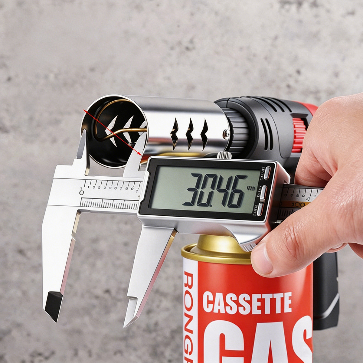Verlengde butaantoorts met lan - Camping Cooking Butane recensie en prijs