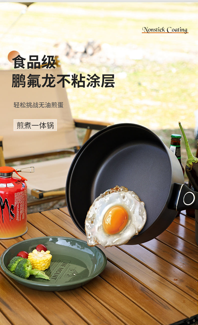 2026Bulin antiaanbakpan Buiten - Camping Cooking Wok recensie en prijs
