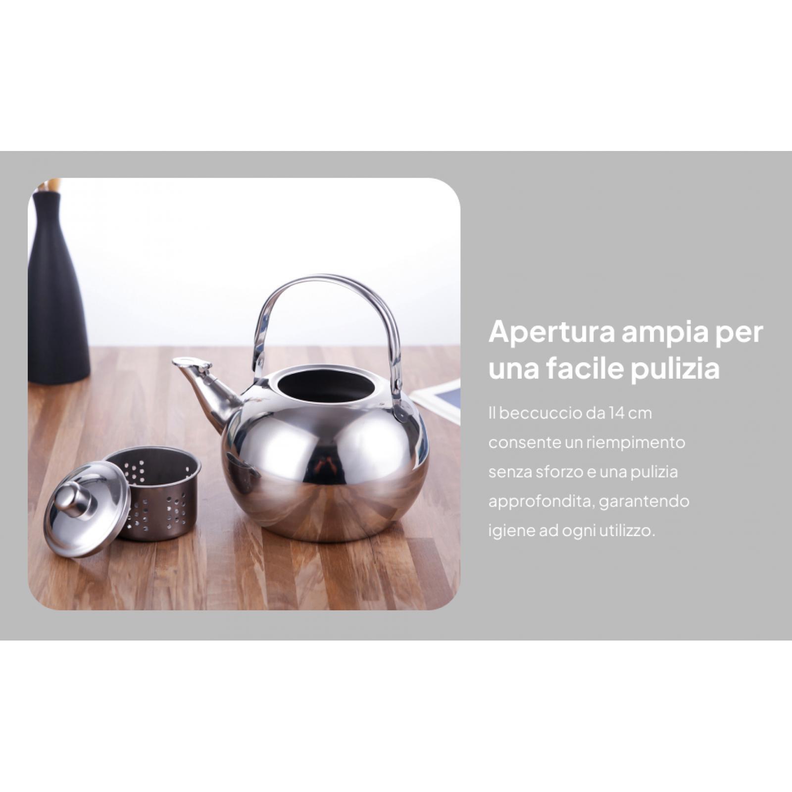 Roestvrijstalen theepot met an - Camping Cooking Kettle recensie en prijs