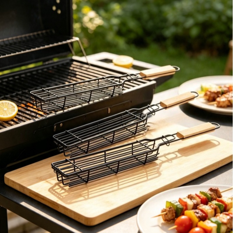2/3 stuks grillmanden van roes - Nesting Camping Cooking Set recensie en prijs