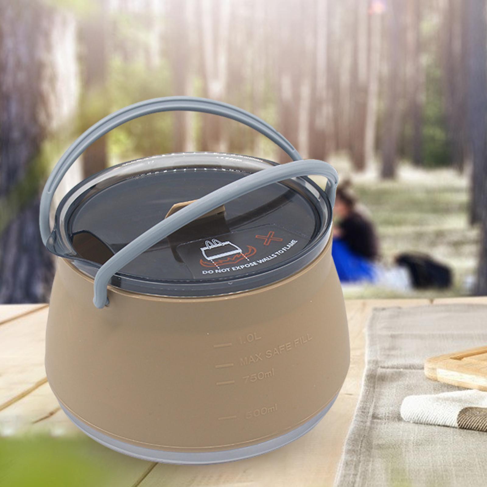 Inklapbare Camping Siliconen K - Camping Cooking Kettle recensie en prijs