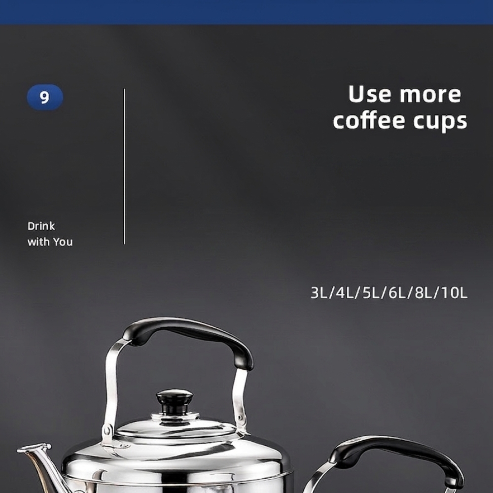 Grote capaciteit fluitende the - Camping Cooking Vessel recensie en prijs