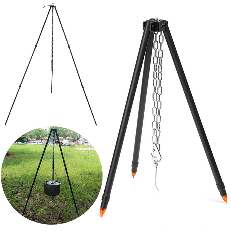 Camping Kampvuur Statief voor  - Camping Cooking Pot Tripod recensie en prijs