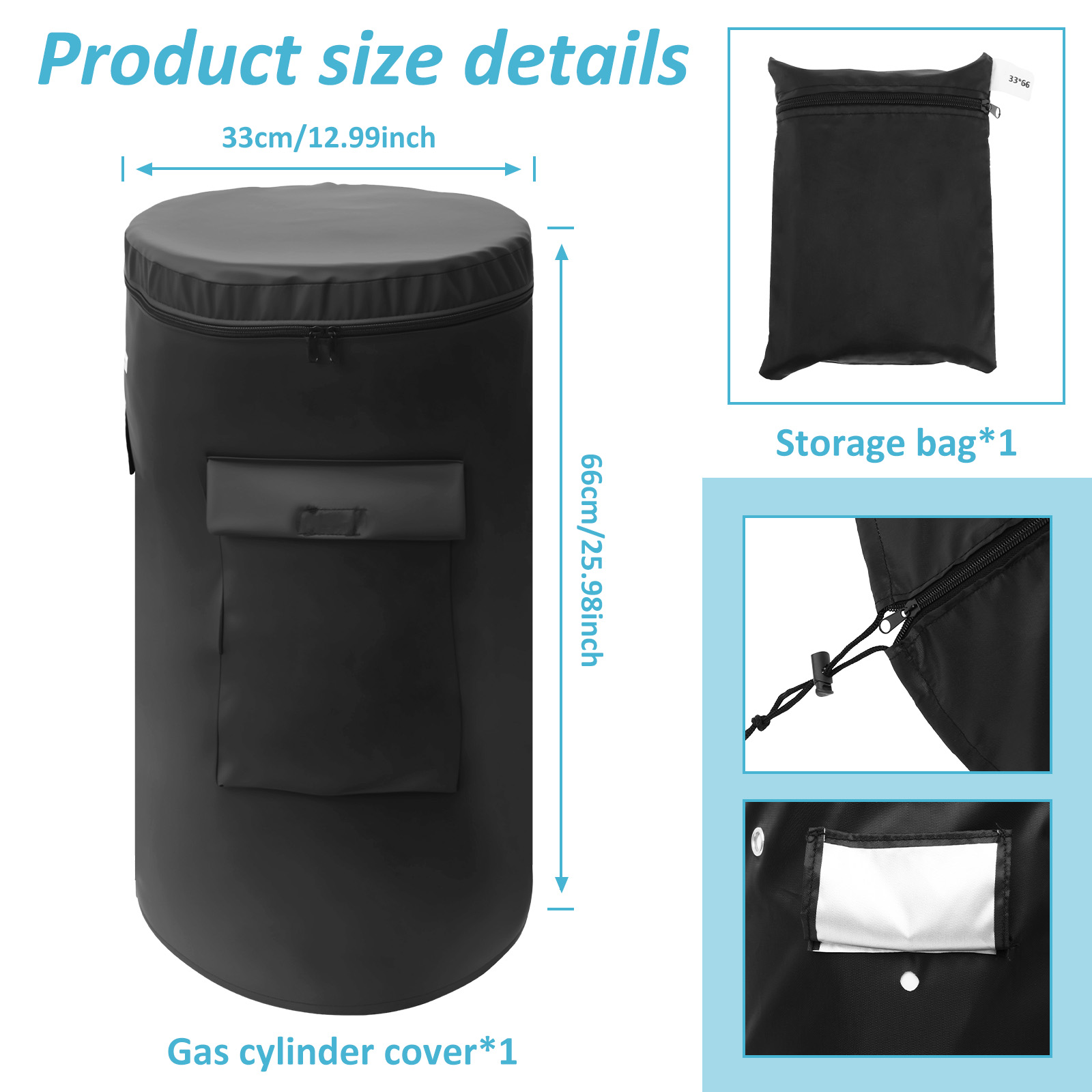 Oxford stoffen propaantankafde - Camping Cooking With Gas recensie en prijs
