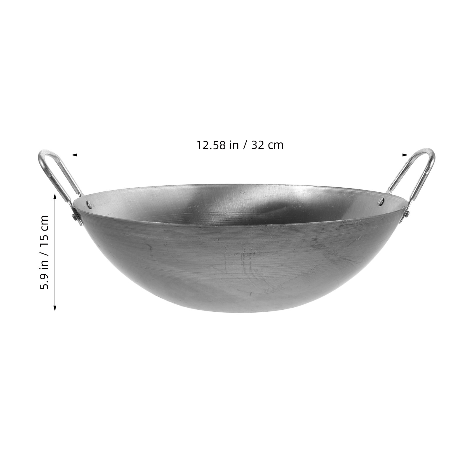 IJzeren wokring Antislip fornu - Camping Cooking Wok recensie en prijs