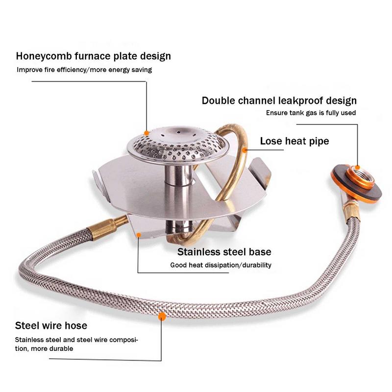 Outdoor Camping Gasfornuis 320 - Cooking On Camping Stove recensie en prijs