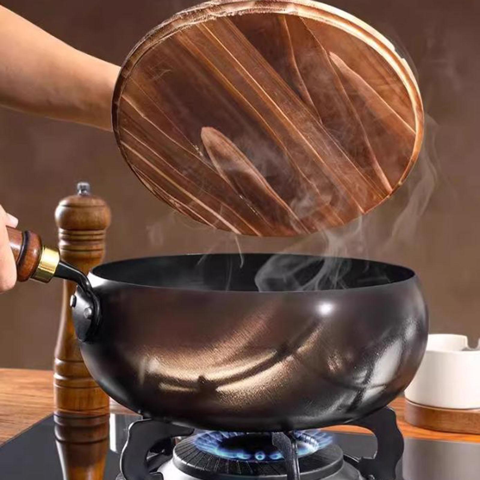Niet-gecoate wok Chinese wok H - Camping Cooking Wok recensie en prijs