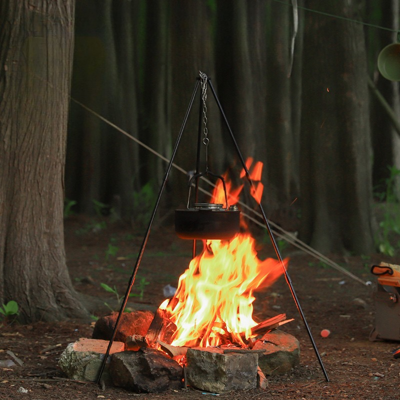 Draagbaar Buiten Kookstatief D - Camping Cooking Pot Tripod recensie en prijs