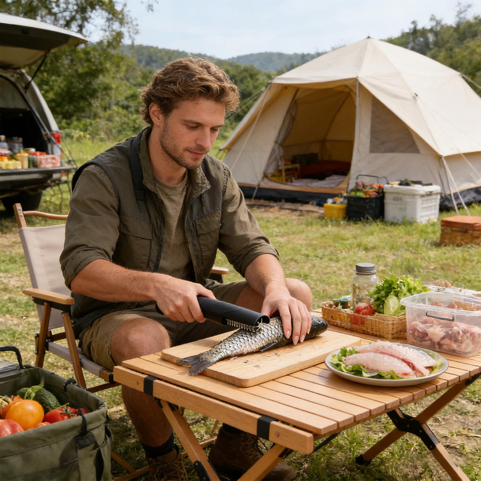 Vis Schilferverwijderaar Draad - Camping Cooking Meals recensie en prijs