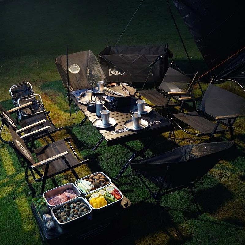 Kampeerset Buitentent, luifel  - Camping Cooking Canopy recensie en prijs