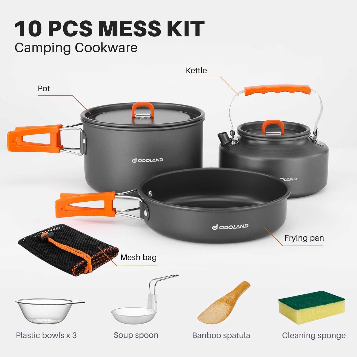 Odoland 10-delige campingkooks - Camping Cooking Trangia recensie en prijs