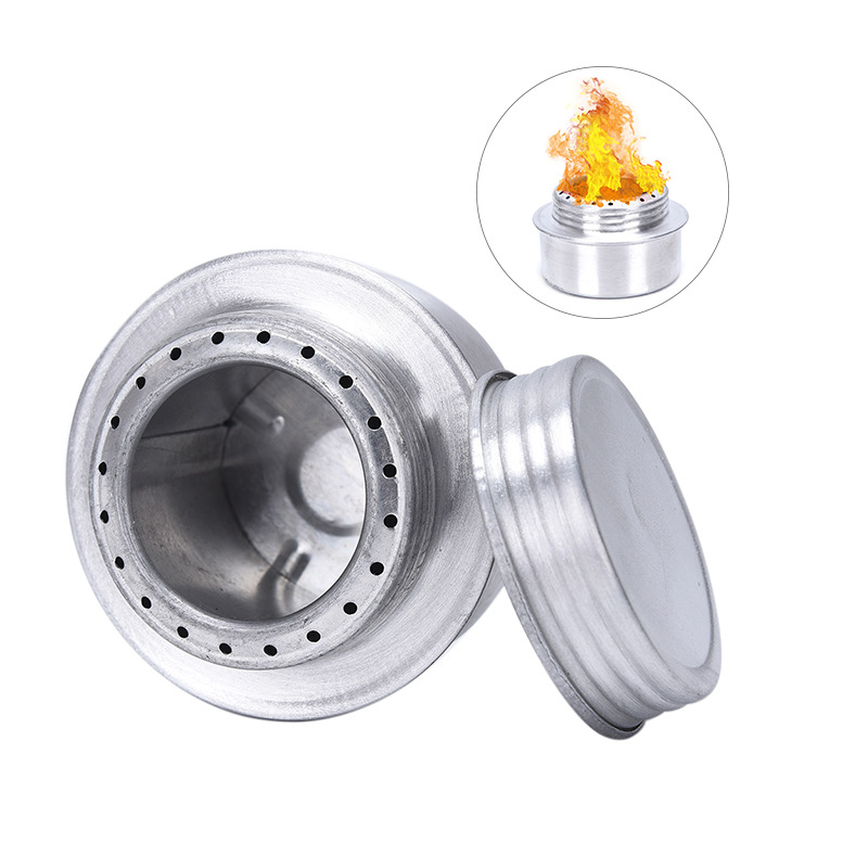 Ultralicht zilver alcoholfornu - Camping Cooking Alcohol recensie en prijs