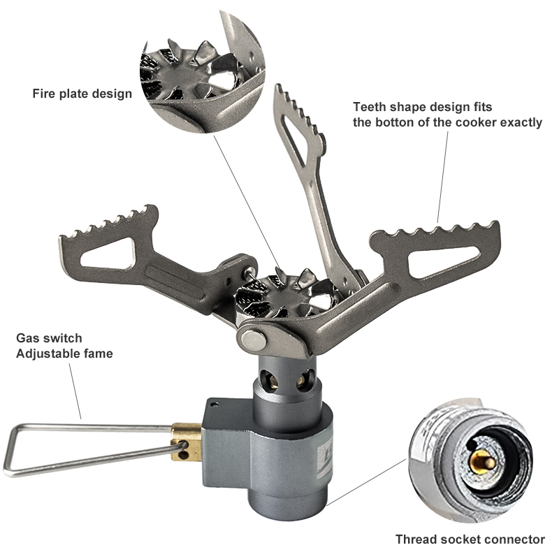 BRS Outdoor Gasfornuis Mini Ca - Cooking On Camping Stove recensie en prijs